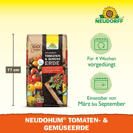 Neudorff NeudoHum Tomaten- und Gemüseerde Vorteile