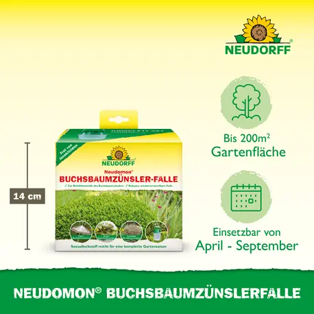 Neudorff Neudomon BuchsbaumzünslerFalle Vorteile
