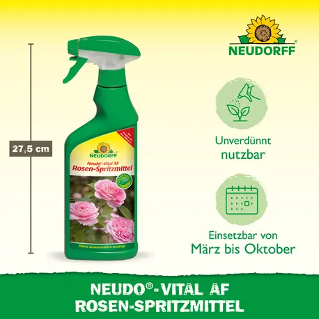 Neudorff Neudovital AF Rosenspritzmittel Vorteile