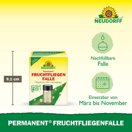 Neudorff Permanent Fruchtfliegenfalle Vorteile