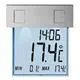TFA digitales Fensterthermometer Vision Solar beleuchtet